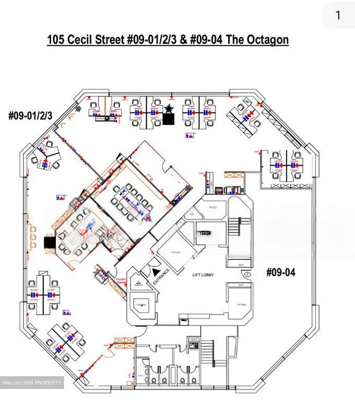 The Octagon (D1), Office #455625381